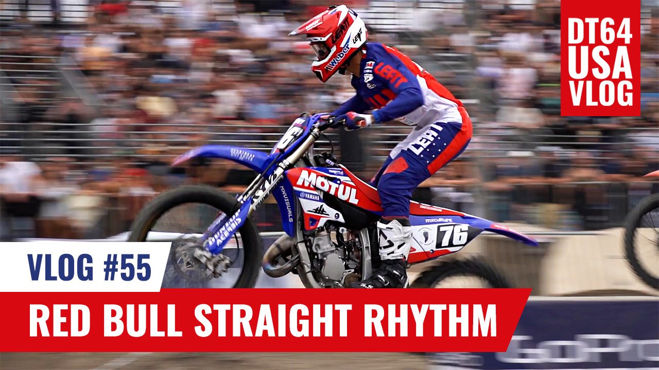 Nique mit der 125 ccm beim Red Bull Straight Rhythm