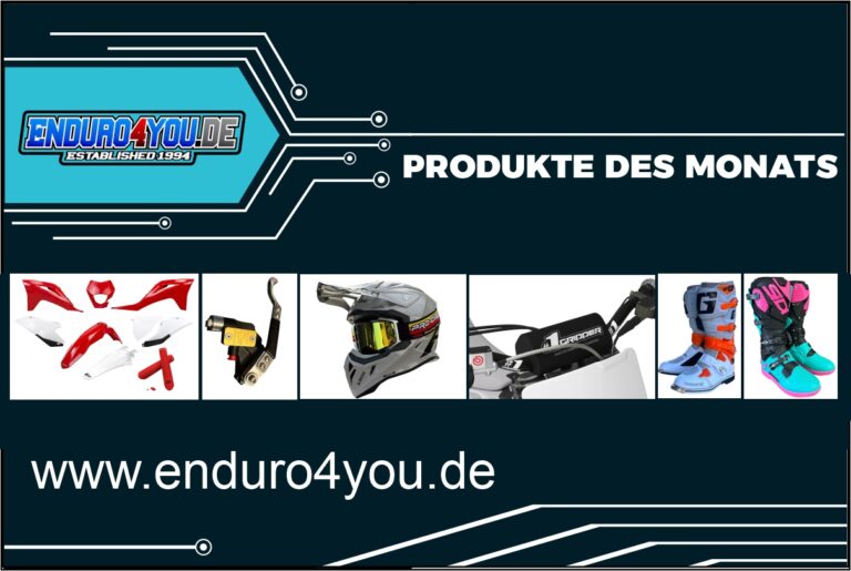 ENDURO4YOU PRODUKTE DES MONATS FEBRUAR 2025